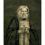 Hieromonk Seraphim, lithograph from 1862