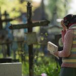 What prayer is said at the cemetery?