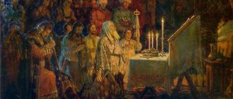 Митрополит Алексий в Золотой Орде», картина художника П. Н. Михайлова (1786—1840).
