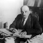 Chairman of the Council of People&#39;s Commissars Vladimir Lenin, 1918
