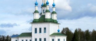 Троицкая церковь в городе Тотьма Вологодской области, относится к Вологодской митрополии