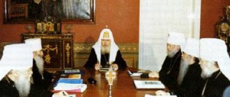 meeting of the Synod of the Russian Orthodox Church