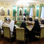 Заседание Священного Синода Русской Православной Церкви. В июне 2016 года на своём экстренном заседании Священный Синод принял решение не участвовать в Критском Соборе